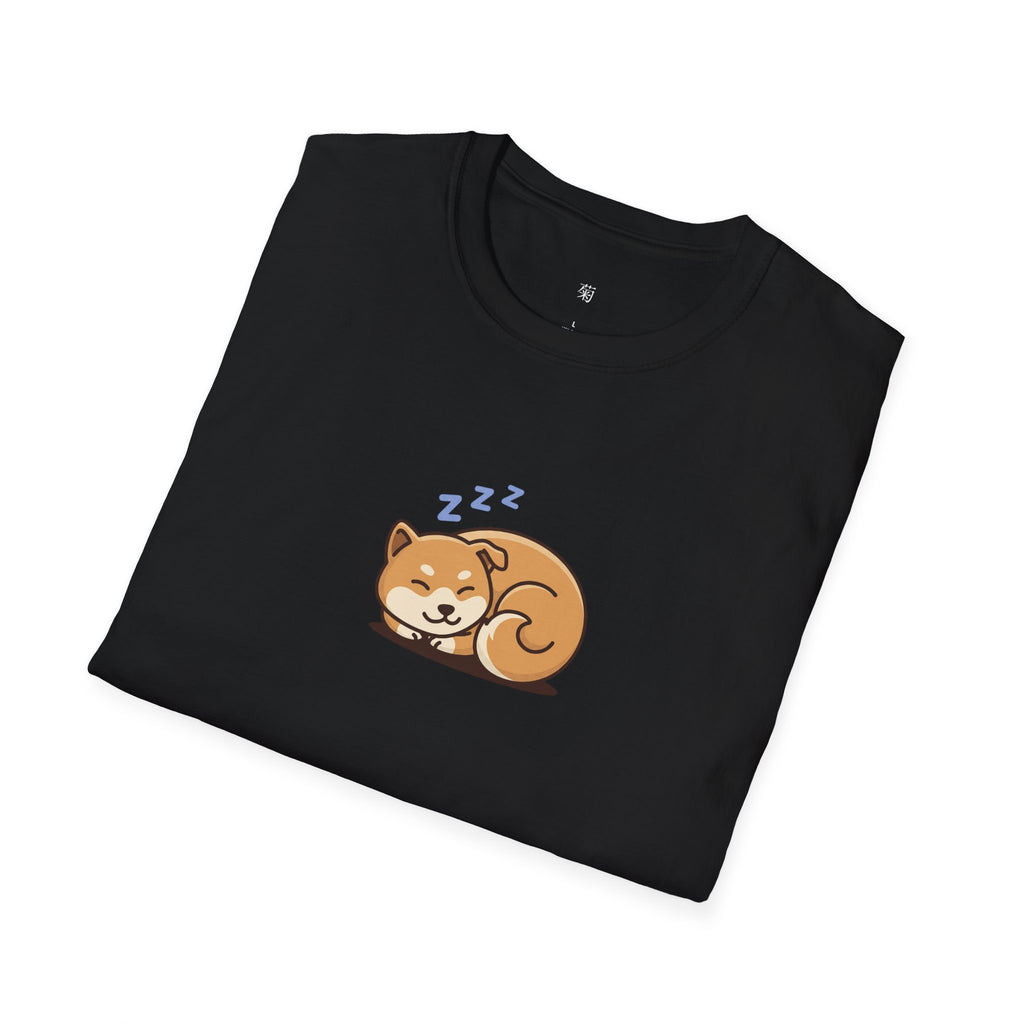 Sleepy Shiba Inu Graphic T-Shirt | Japanese Streetwear | Kiku